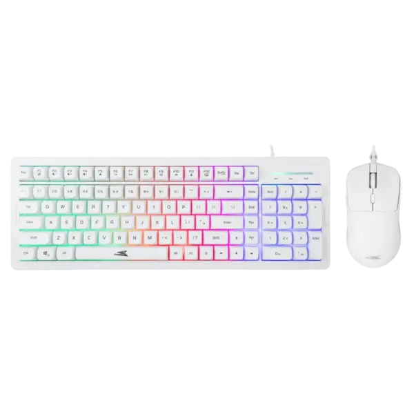 PACK CLAVIER +SOURIS BARACUDA ORCA BGC-012 BLANC