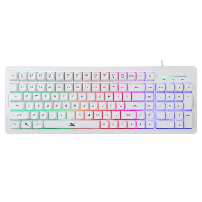 PACK CLAVIER +SOURIS BARACUDA ORCA BGC-012 BLANC