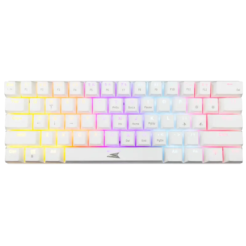 Clavier mécanique Baracuda BGK-03221W DOLPHIN White / Blue Switch