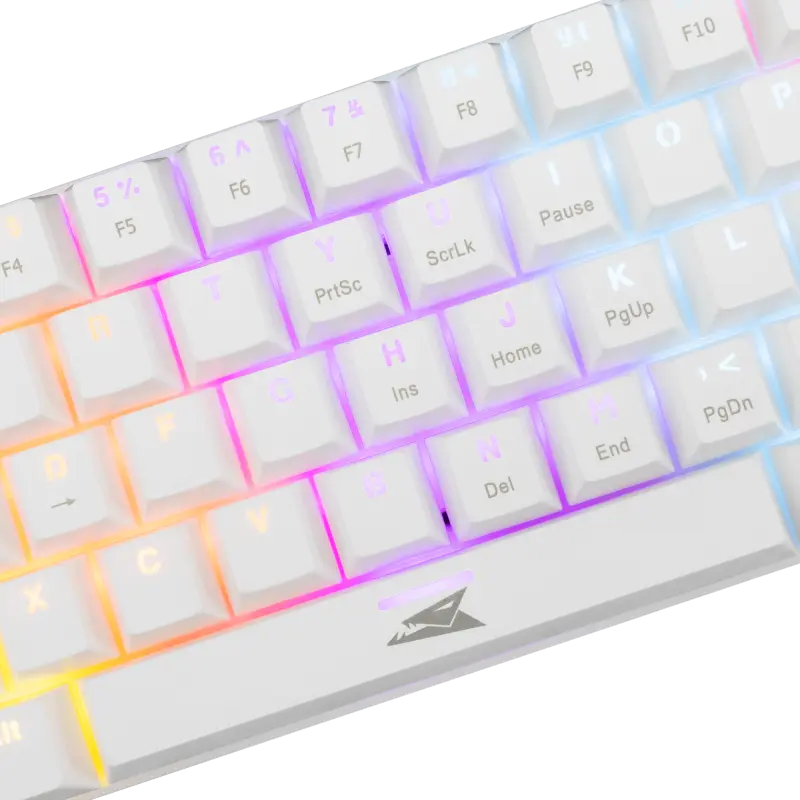 Clavier mécanique Baracuda BGK-03221W DOLPHIN White / Blue Switch