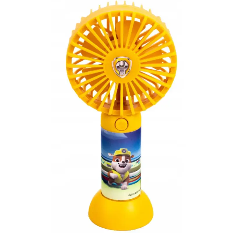 Éventail pour enfants Paw Patrol Jaune