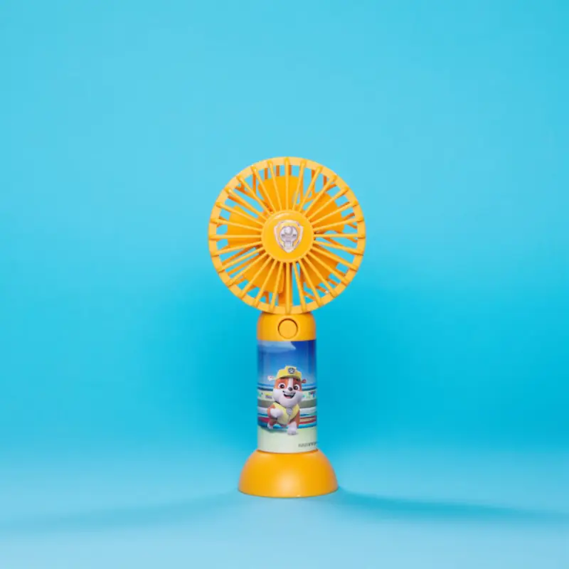 Éventail pour enfants Paw Patrol Jaune