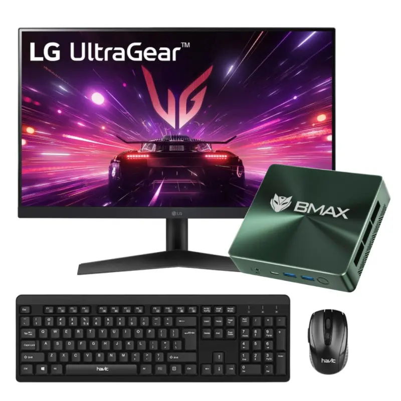 Mini Pc de bureau BMAX B6 PLUS / i3-1000NG4 / 12 Go / 512 Go SSD / Windows 11 / Vert