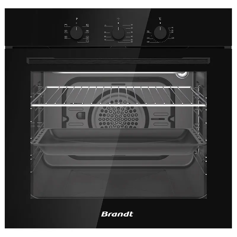 Four Encastrable Multifonction Brandt 68 Litres / NOIR / BOE6707TB