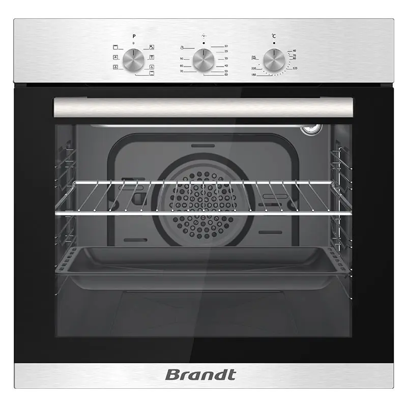 Four Encastrable Multifonction Brandt 68 Litres / INOX / BOE6707TX
