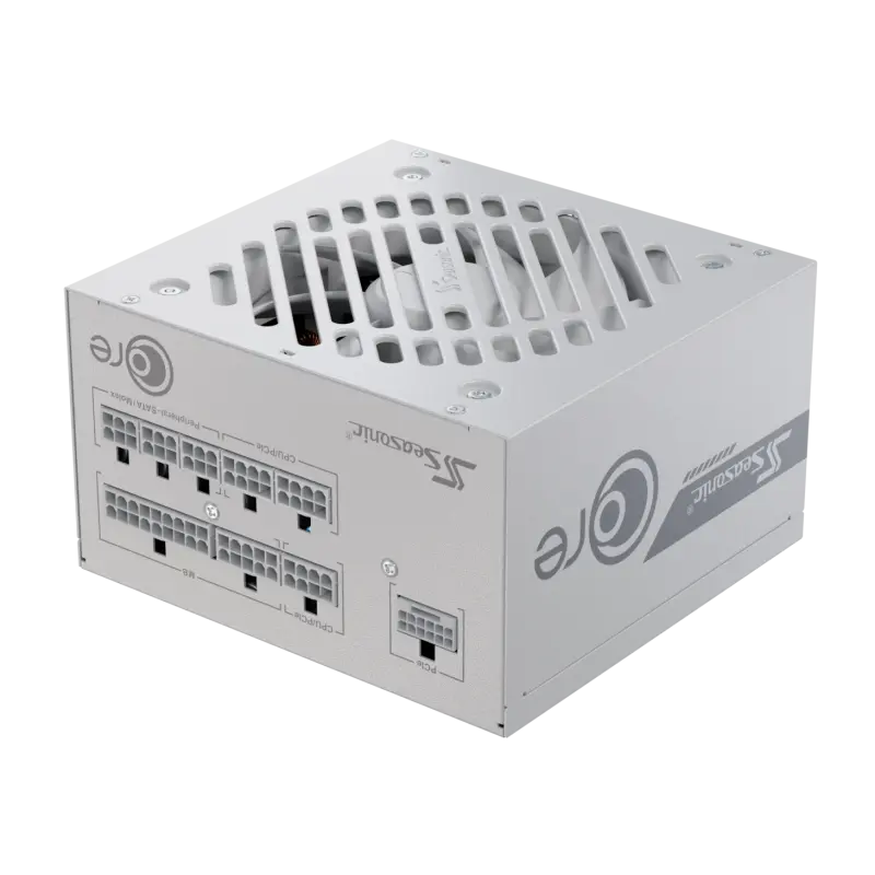 Boîte d&rsquo;alimentation ATX Seasonic Core GX V2 2024 – 850W (Blanc)