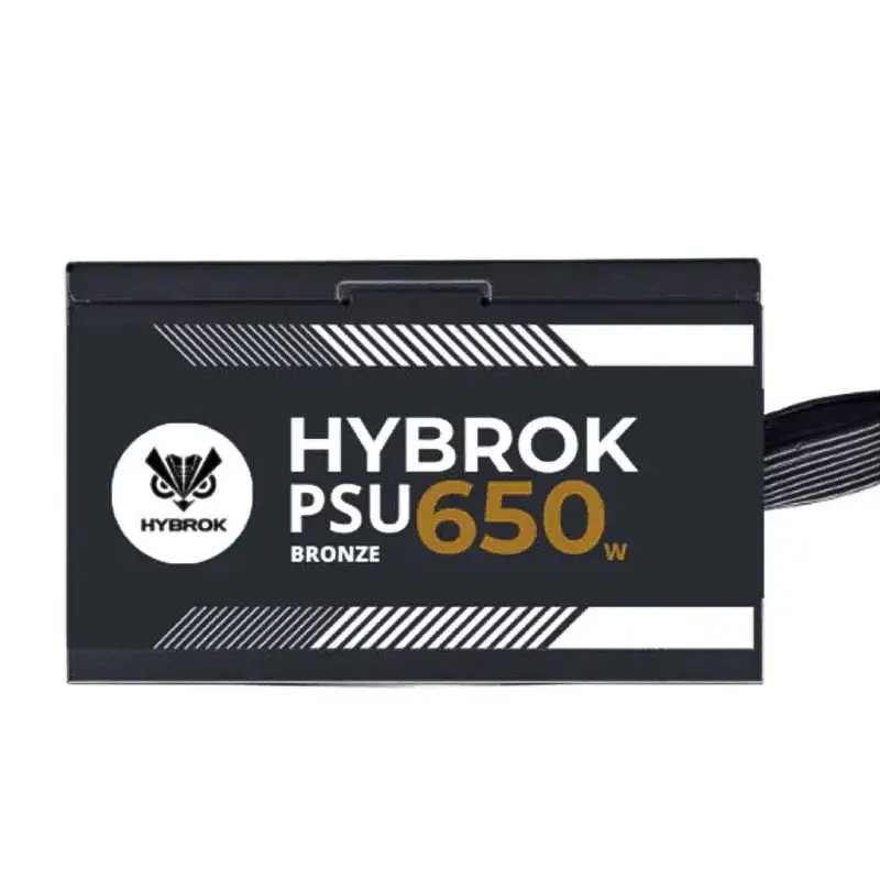 Boîte d&rsquo;alimentation HYBROK PSU650WB 80 PLUS BRONZE