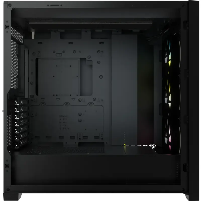 Boîtier Gamer Corsair iCUE 5000X RGB ATX Moyen-Tour / Noir
