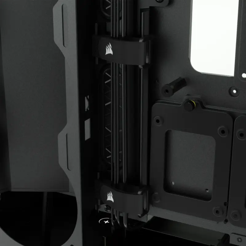 Boîtier Gamer Corsair iCUE 5000X RGB ATX Moyen-Tour / Noir