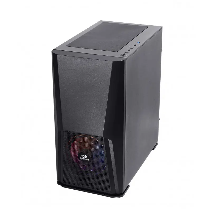Boîtier Gamer REDRAGON RINOS GC-590 M-ATX / 2 FAN ARGB / Noir