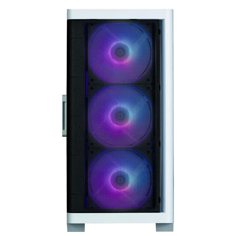 Boîtier Gaming Mini Tour Zalman M4 Micro ATX / RGB / Avec panneau vitré / Blanc