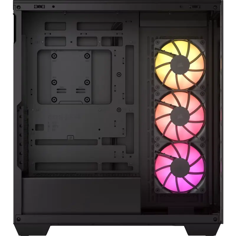 Boîtier Gaming Moyen-Tour CORSAIR 3500X / ATX / ARGB / Noir
