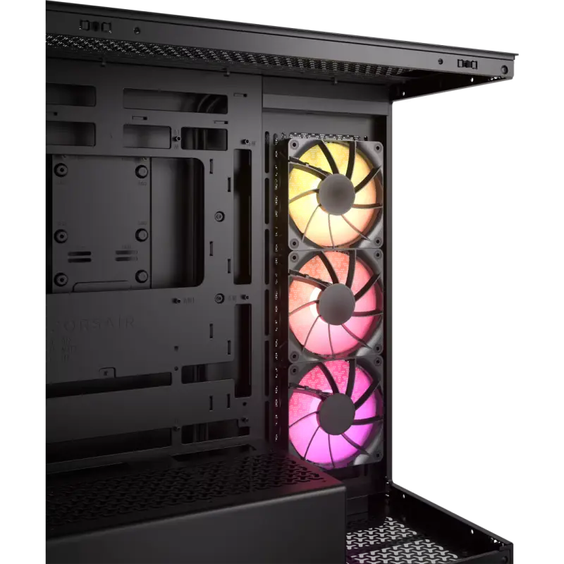 Boîtier Gaming Moyen-Tour CORSAIR 3500X / ATX / ARGB / Noir