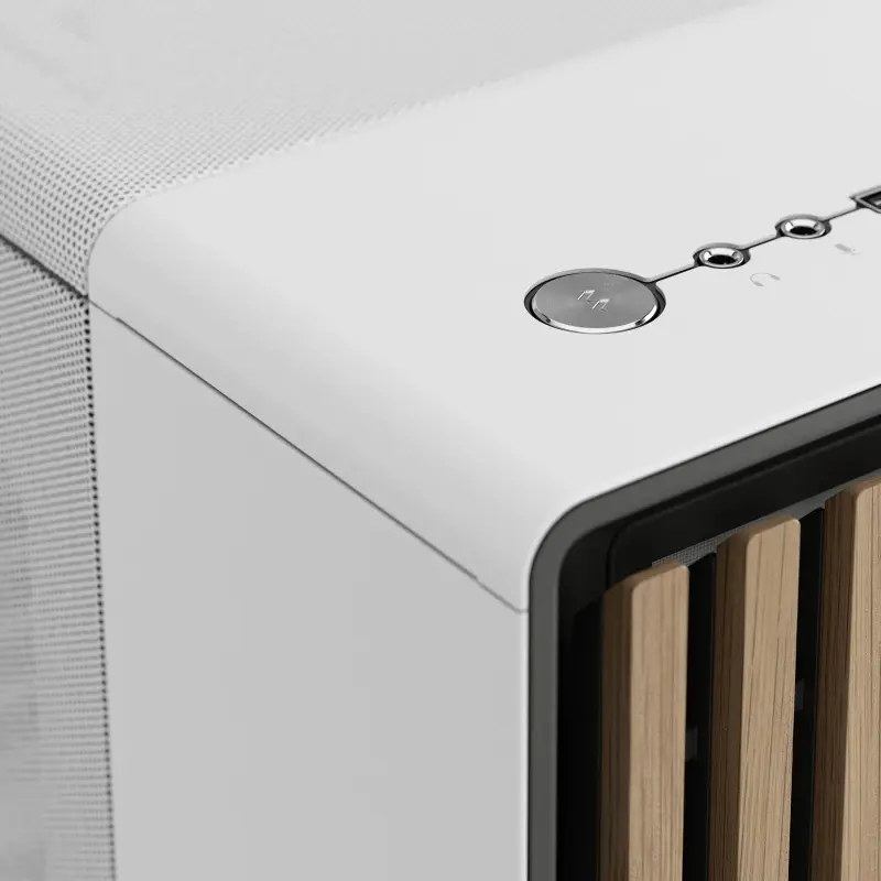 Boîtier Moyen Tour ATX Fractal Design North (Blanc)