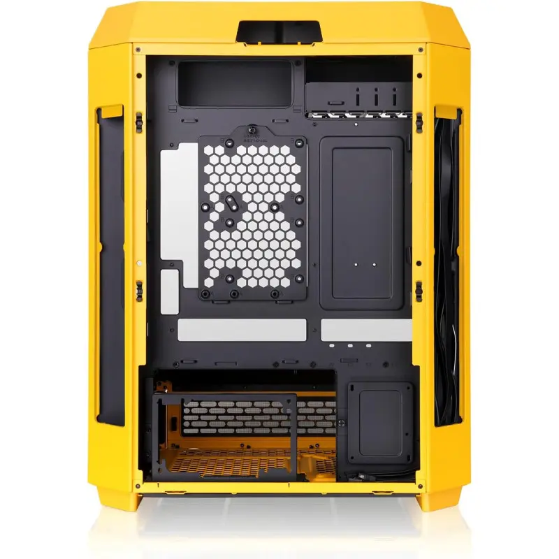 Boîtier Moyen Tour ATX Thermaltake The Tower 600 avec panneaux vitrés Jaune