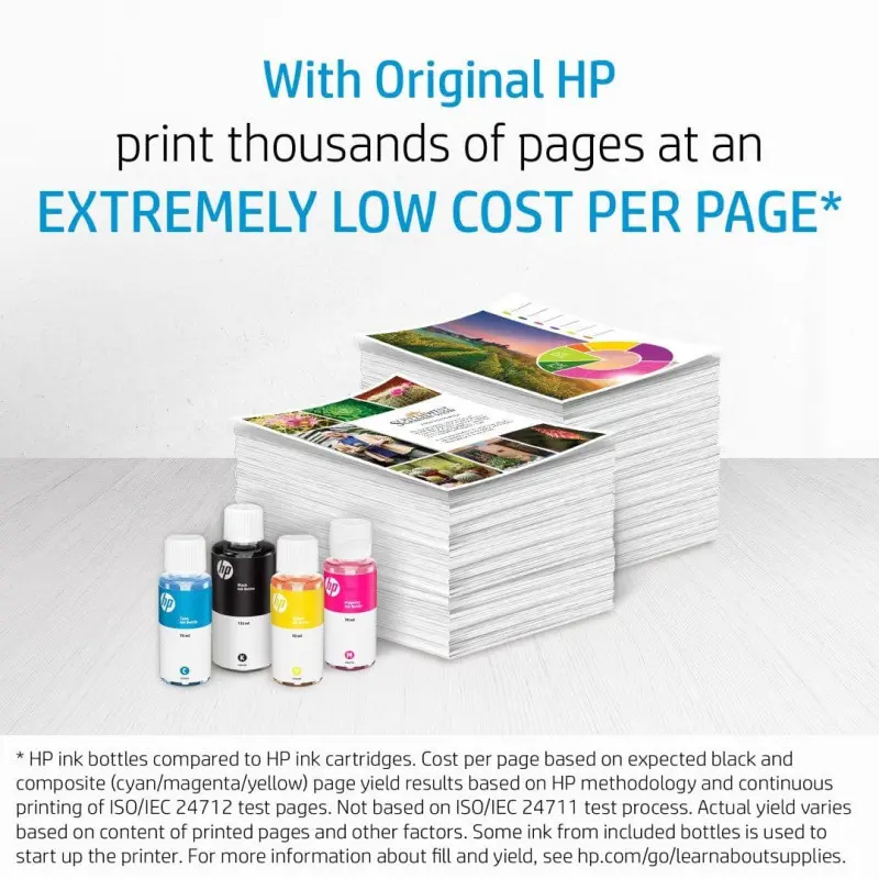 Bouteille d&rsquo;encre Original Authentique HP GT53XL / 135 ml / Noir