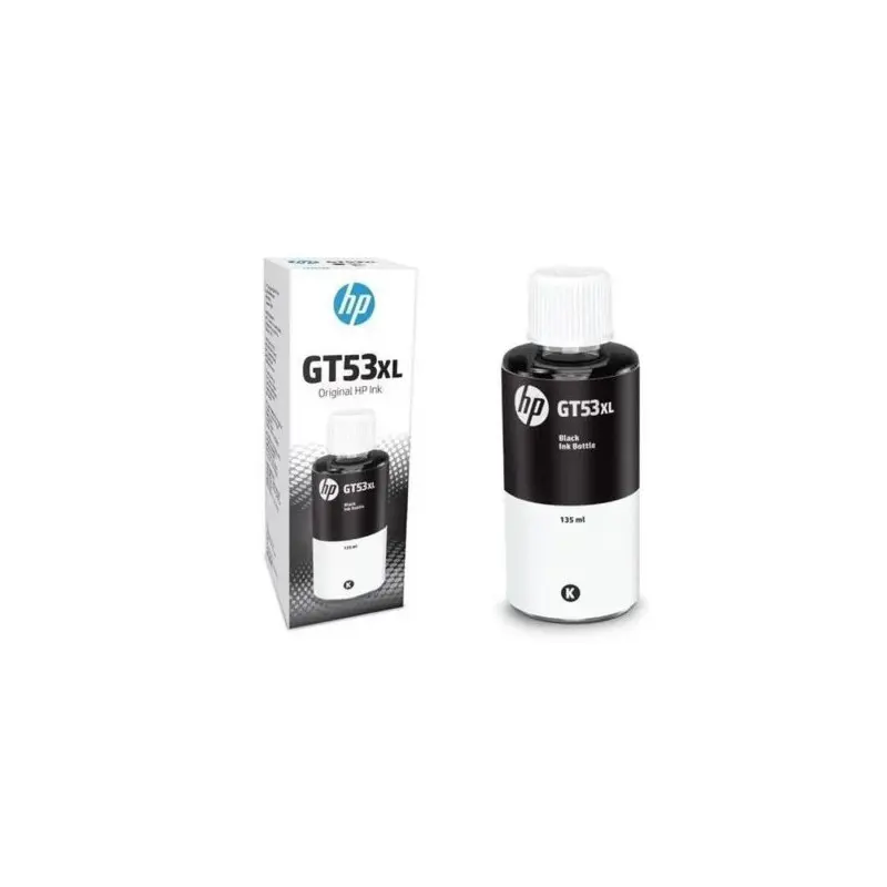 Bouteille d&rsquo;encre Original Authentique HP GT53XL / 135 ml / Noir