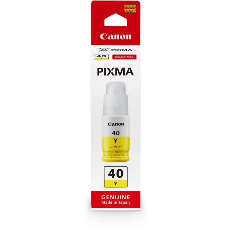 Bouteille d&rsquo;encre Originale Canon GI-40 Jaune 7700 pages