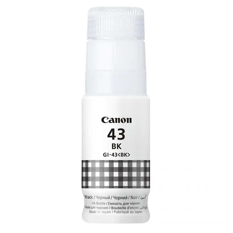Bouteille d&rsquo;encre Originale Canon GI-43N Noir 3800 pages