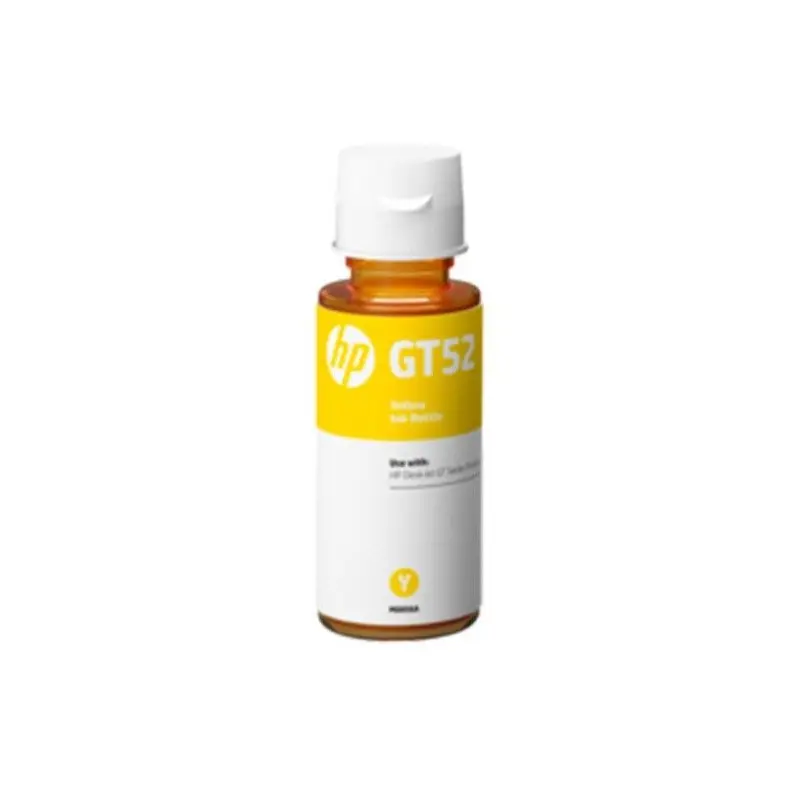 Bouteille d&rsquo;encre Originale HP GT52 / Jaune / 70ml