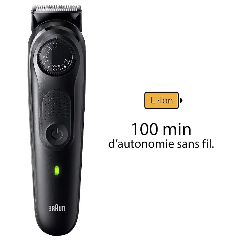 Tondeuse barbe BRAUN 5EN1/ Noir / BT5420