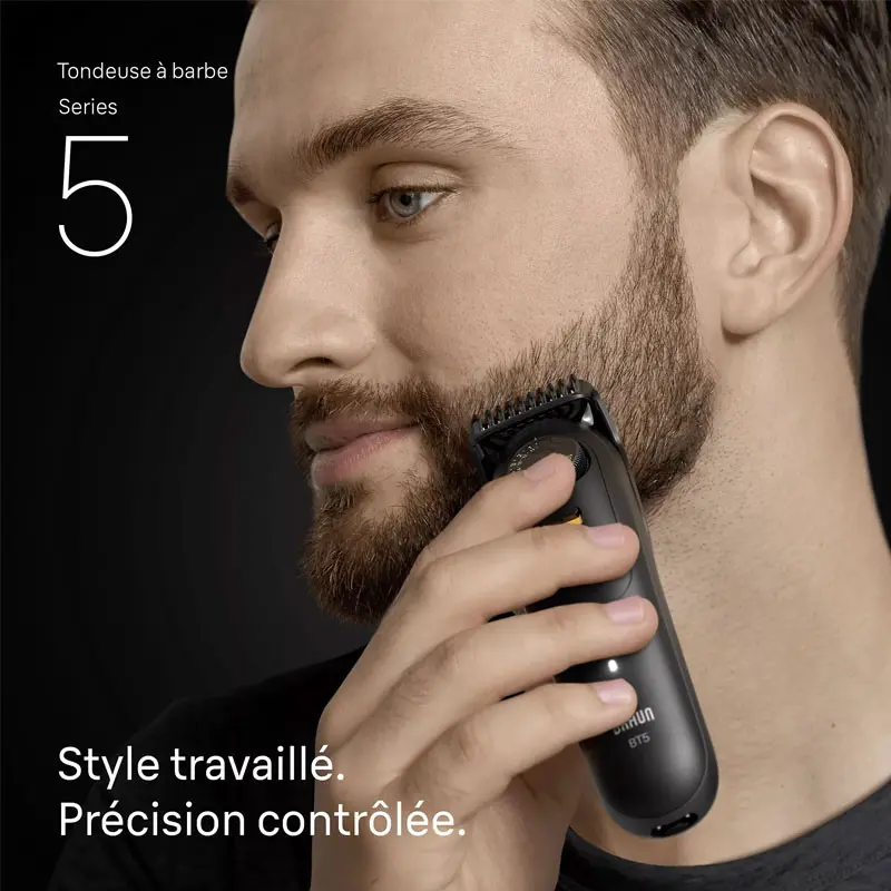 Tondeuse barbe BRAUN 7EN1 / Noir / BT5560