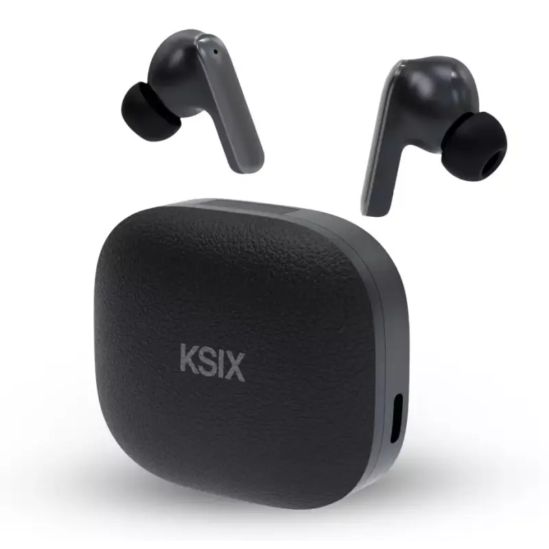 Écouteurs sans fil KSIX UltimAI / IA intégrée / Traduction en temps réel / Noir