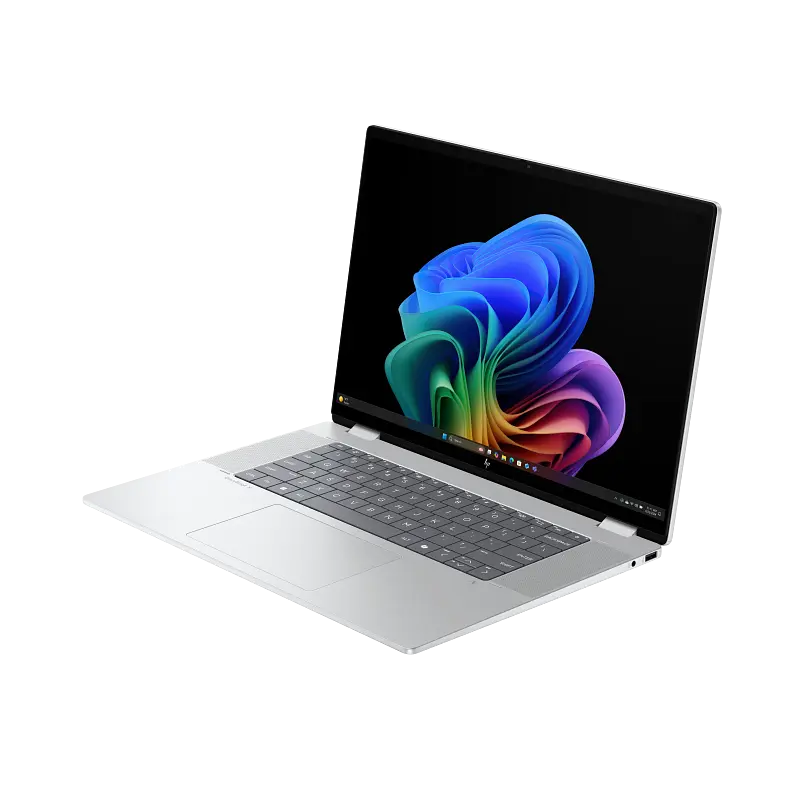 Pc Portable HP OmniBook X Flip 2-in-1 Next Gen AI 16-as0000nk / Ultra 7 258V / 32 Go / 1 To SSD / Windows 11 / Argent