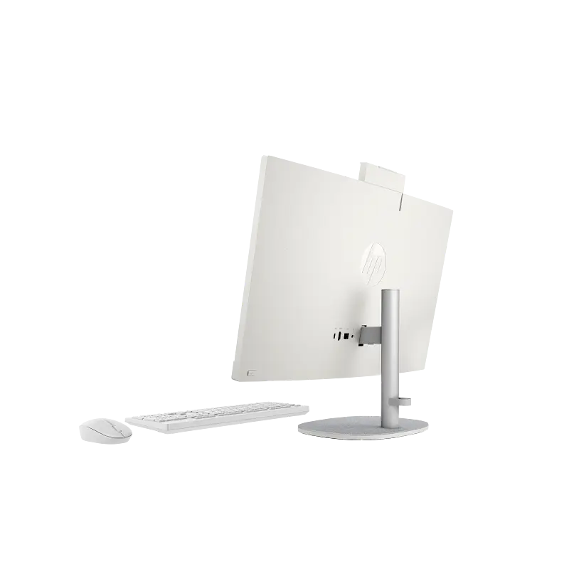 Pc de Bureau All in One HP 24-cr2013nk / Ultra 7 255U / 16 Go / 512 Go SSD / Windows 11 / Blanc coquillage