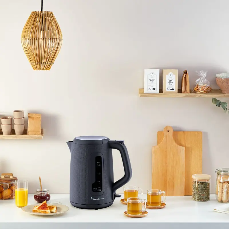 BOUILLOIRE SANS FIL MOULINEX BY2M0810 / 1.7L / NOIR