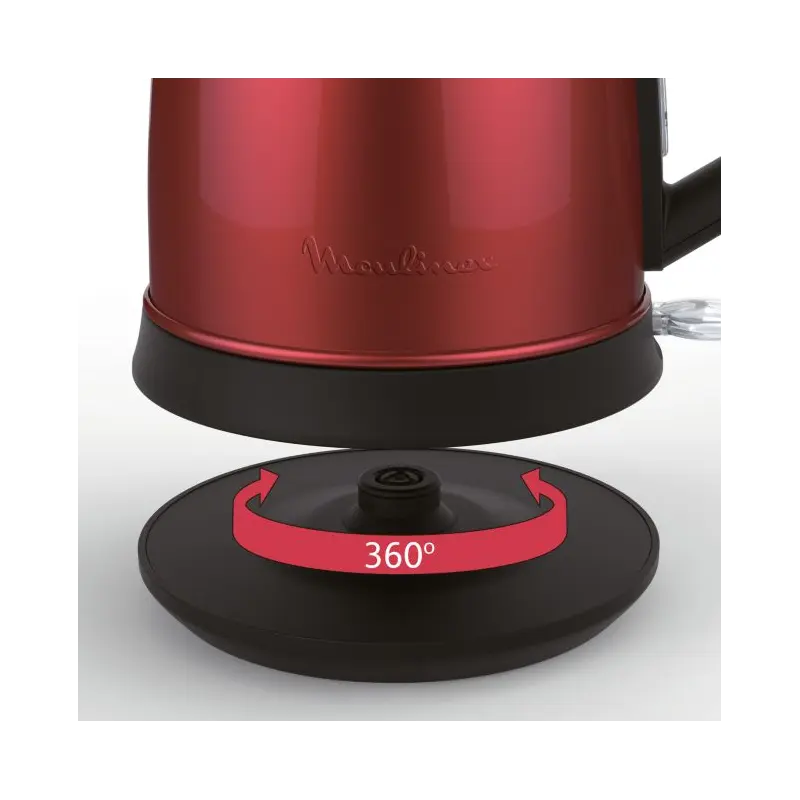 Bouilloire Moulinex Subito Select 1.7L / 2400W / Rouge