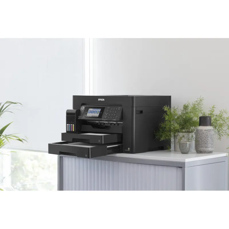 Imprimante à réservoir intégré Multifonctions 4 en 1 Epson EcoTank L15150 A3+ Avec 5 Bouteilles D&rsquo;encre Incluses