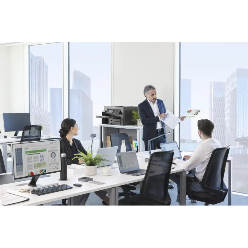 Imprimante à réservoir intégré Multifonctions 4 en 1 Epson EcoTank L15150 A3+ Avec 5 Bouteilles D&rsquo;encre Incluses