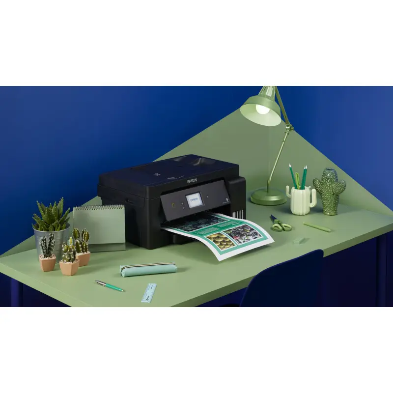 Imprimante à réservoir intégré Multifonctions 4 en 1 Epson EcoTank L14150 A3+ / Avec 1 kit complet de bouteilles d’encre Inclus