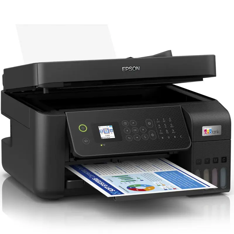 Imprimante Epson EcoTank L5290 Multifonction 4en1 à réservoir intégre / Couleur / A4 / WiFi