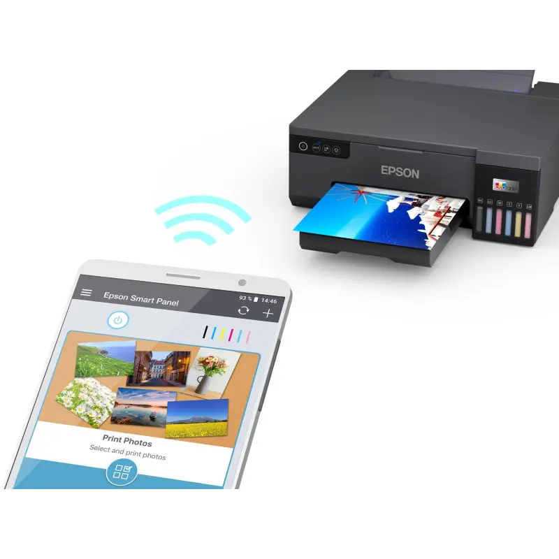 Imprimante à Réservoir Intégré EPSON ECOTANK L8050 Couleur / WIFI