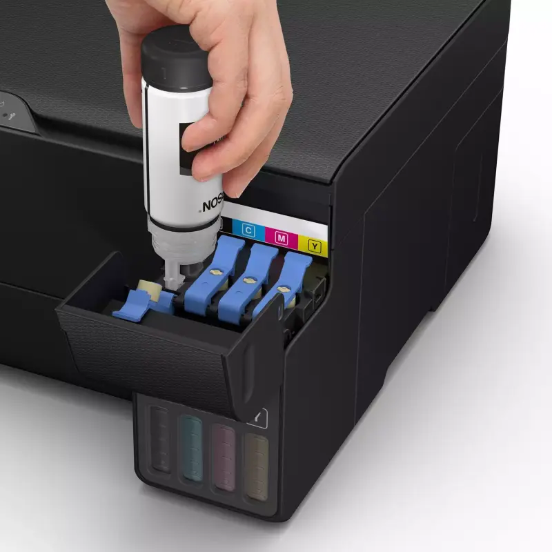 Imprimante jet d&rsquo;encre multifonction Epson EcoTank L3550 / Couleur / A4 / Wi-Fi / Noir