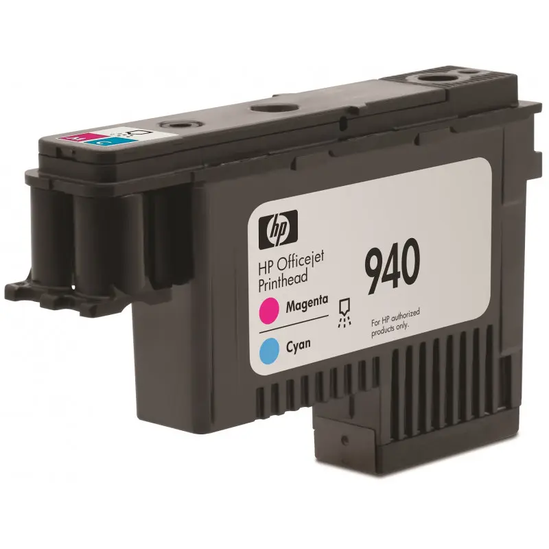Tête d&rsquo;impression Originale HP 940 / Cyan et Magenta