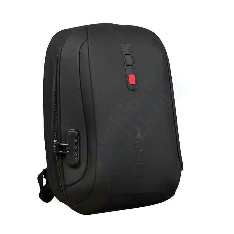 SAC A DOS POUR PC PORTABLE 15.6&Prime; AVEC CADENAS + ANTICHOC NOIR