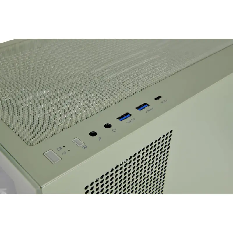 Boîtier Gaming Moyen Tour Thermaltake View 270 Plus TG / E-ATX / RGB / Avec Panneaux Vitrés-A / Vert