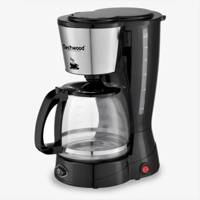 CAFETIÈRE ÉLECTRIQUE TECHWOOD 800W NOIR / CAFETIÈRE ÉLECTRIQUE TECHWOOD 800W / NOIR / TCA-936I