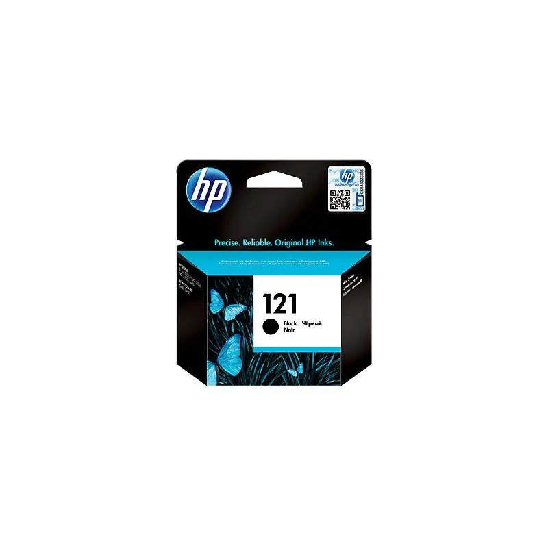 Cartouche d&rsquo;encre authentique HP 121 / Noir