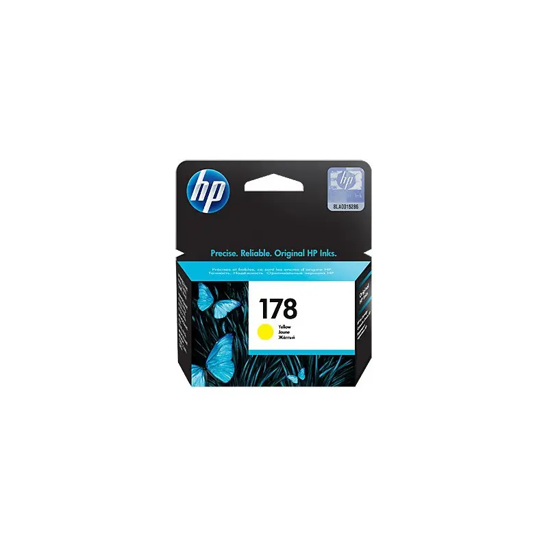 Cartouche d&rsquo;encre authentique HP 178 / Jaune