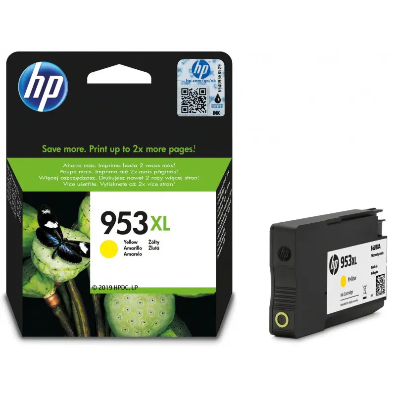 cartouche d&rsquo;encre jaune grande capacité HP 953XL