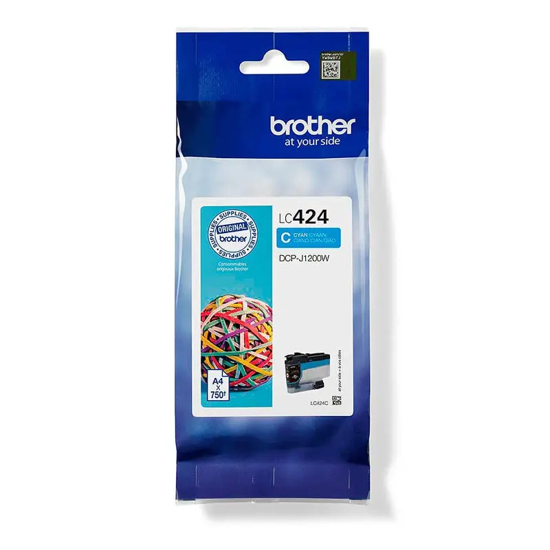 Cartouche d&rsquo;encre Originale Brother LC424C / Cyan