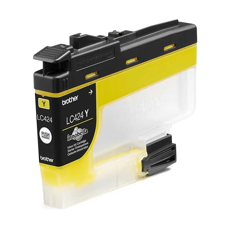 Cartouche d&rsquo;encre Originale Brother LC424Y / Jaune