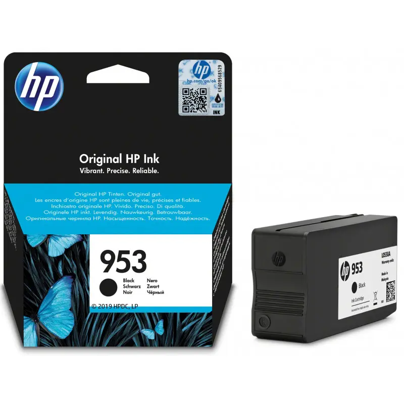 Cartouche d&rsquo;encre Originale HP 953 / Noir