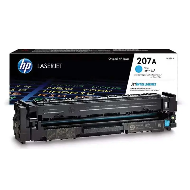 Cartouche de toner HP 207A cyan LaserJet originale / 1 250 pages W2211A