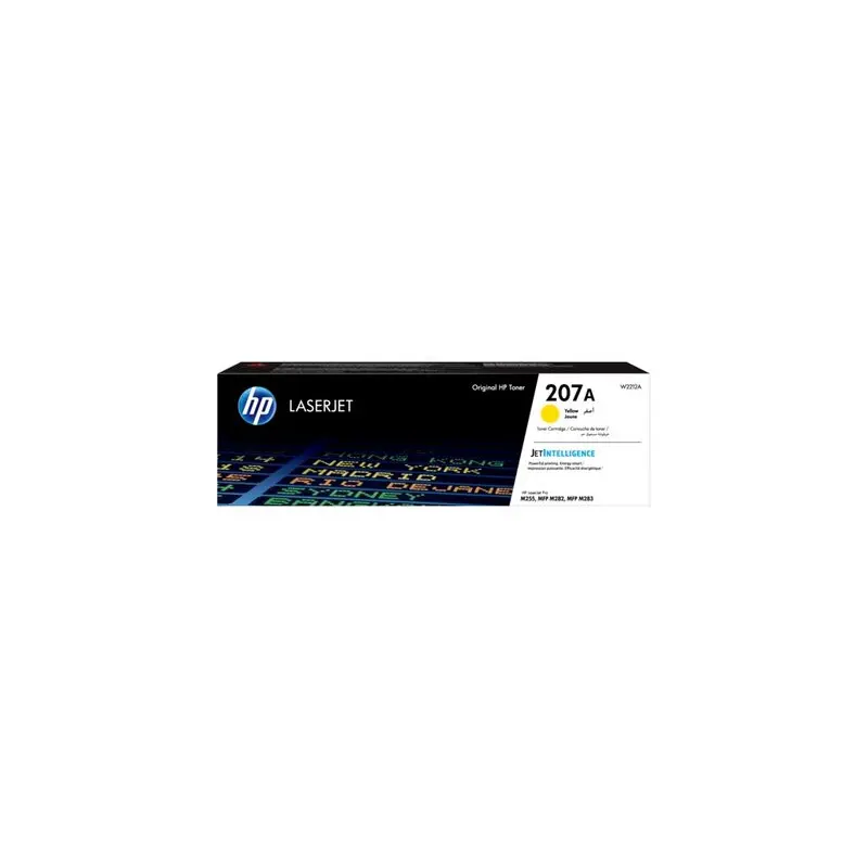 Cartouche de toner HP 207A jaune LaserJet originale /1 250 pages W2212A