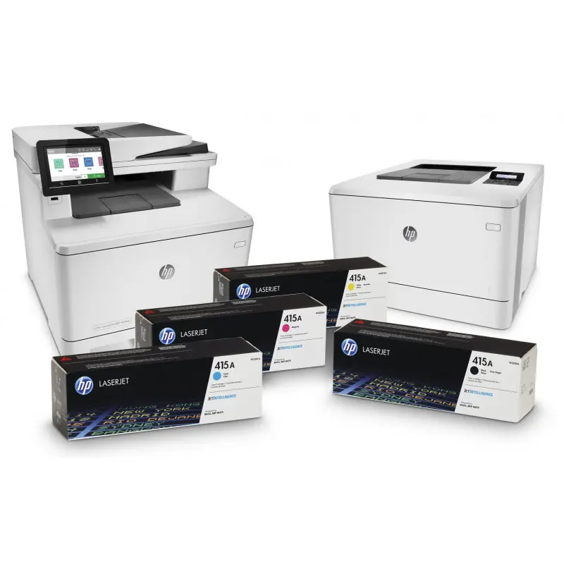 Cartouche de toner HP 415A jaune LaserJet originale / 2 100 pages W2032A